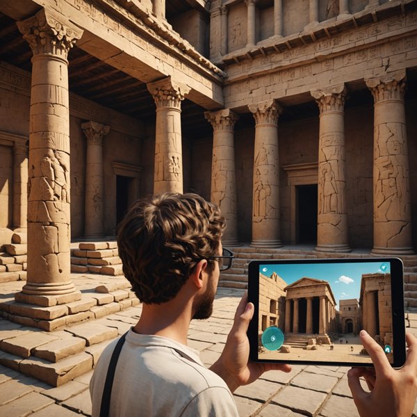 Quels sont les avantages de l'utilisation de la réalité augmentée pour créer des jeux d'aventure éducatifs sur l'histoire ancienne?